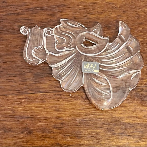 Mikasa Crystal Glass Cherub Star & Harp Ornaments Boxed - Picture 3 of 15